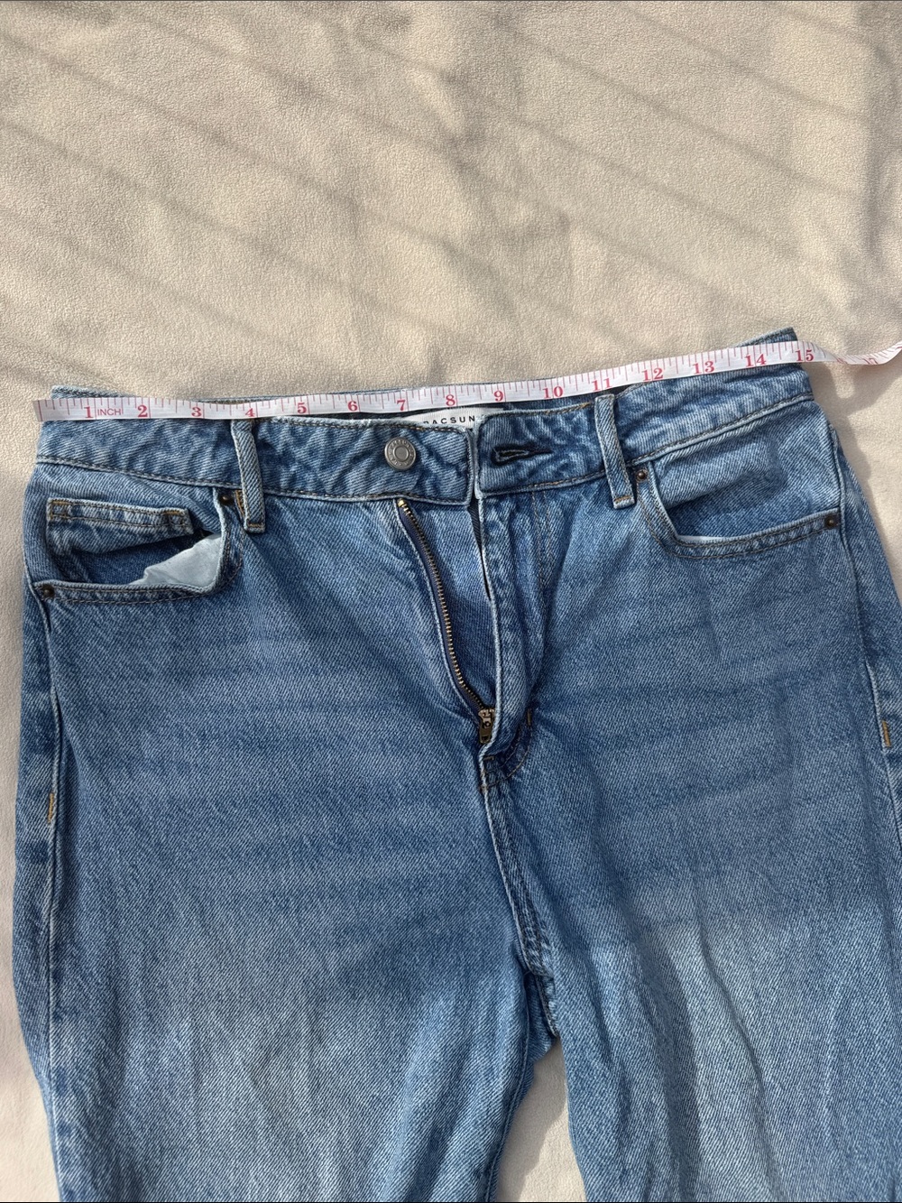 PacSun Medium Wash Mom Jeans - Picture 4 of 6